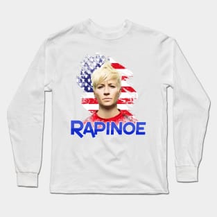 Megan Rapinoe woman soccer rules the world jersey 2019 Long Sleeve T-Shirt